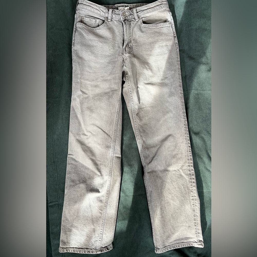 H&M women’s jeans, grey, size 4